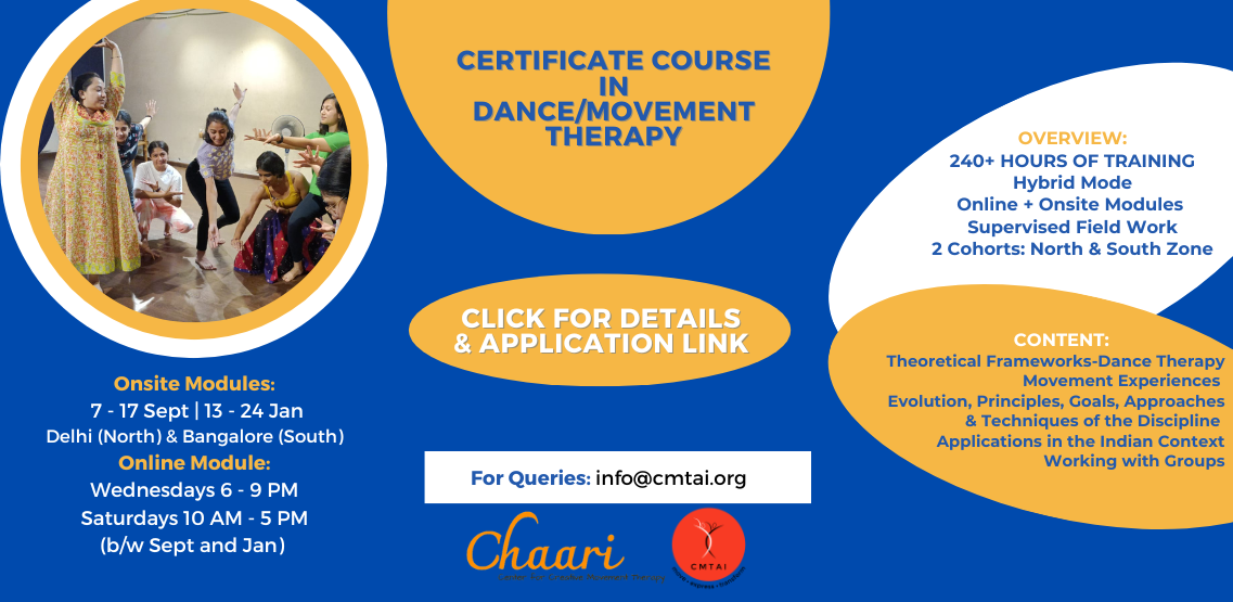 Creative Movement Therapy Association of India (CMTAI)